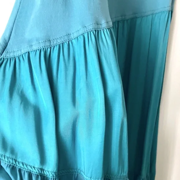 NWT J.W. Anderson Uniqlo Color-block Zig-zag Tiered Dress - Picture 8 of 9